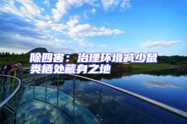 除四害:治理環境減少鼠類棲處藏身之地