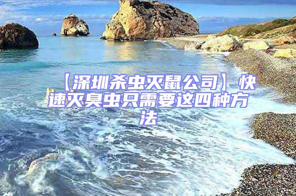 【深圳殺蟲(chóng)滅鼠公司】快速滅臭蟲(chóng)只需要這四種方法