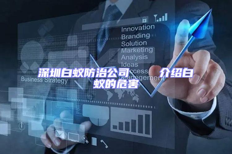 深圳白蟻防治公司    介紹白蟻的危害