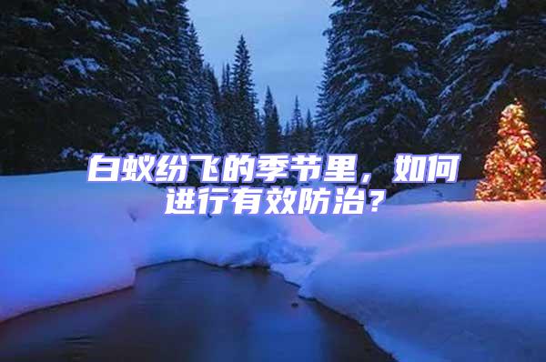 白蟻紛飛的季節(jié)里，如何進行有效防治？
