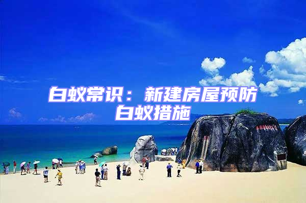 白蟻常識:新建房屋預防白蟻措施