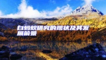 白螞蟻研究的現狀及其發(fā)展前景