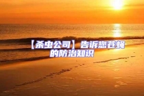 【殺蟲公司】告訴您蒼蠅的防治知識