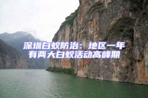 深圳白蟻防治：地區一年有兩大白蟻活動高峰期