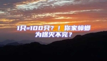 1只=100只？！你家蟑螂為啥滅不完？