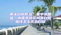 南溪白蟻防治：家中木質(zhì)品、木質(zhì)裝修區(qū)域有白蟻應(yīng)該怎么滅治白蟻
